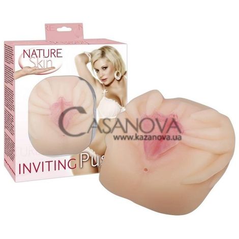 Основное фото Искусственная вагина и анус Nature Skin Inviting Pussy телесная