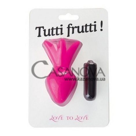 Основное фото Анальная вибропробка Love To Love Tutti Frutti розовая 8,8 см