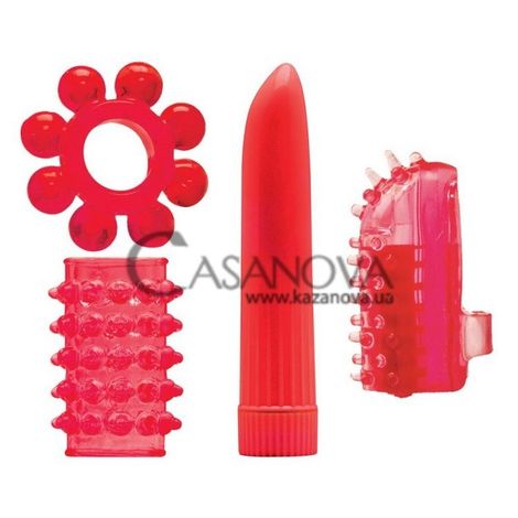Основне фото Набір секс-іграшок Climax Kit Neon Red червоний