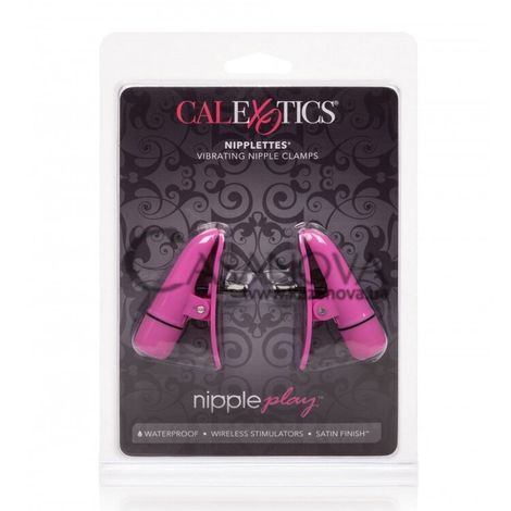 Основное фото Виброзажимы для сосков Nipple Play Nipplettes розовые