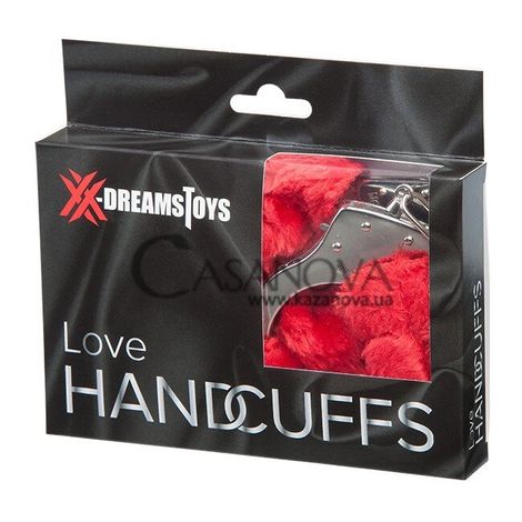 Основное фото Наручники XX-DreamSToys Love Handcuffs красные
