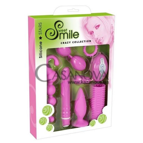 Основне фото Секс-набір Smile Crazy Collection рожевий
