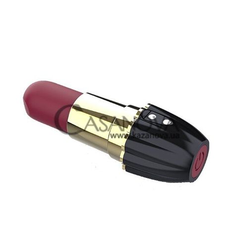 Основное фото Клиторальный вибратор Vibes Of Love Lipstick чёрно-красный 9,3 см