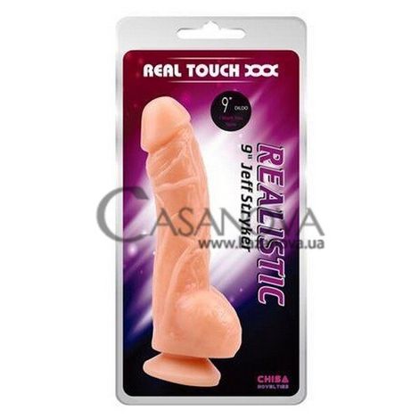 Основне фото Фалоімітатор Real Touch XXX Realistic 9" Jeff Stryker тілесний 23 см