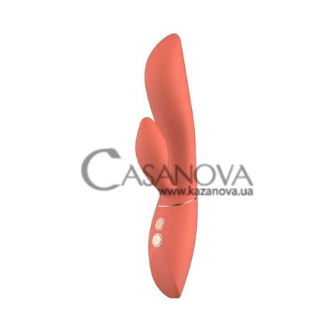 Основне фото Rabbit-вібратор Charismatic Carmen помаранчевий 22,5 см