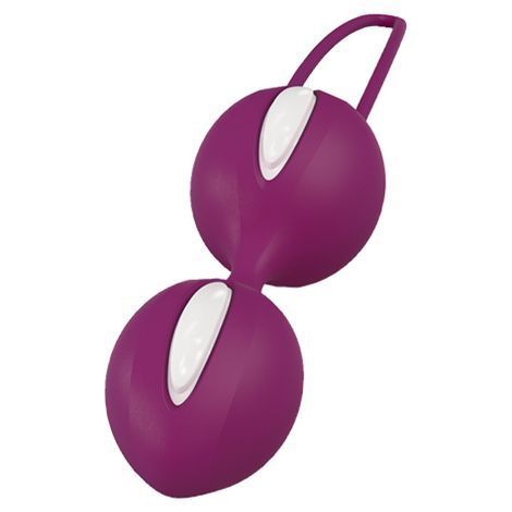 Основное фото Вагинальные шарики Fun Factory Smartballs Duo бело-фиолетовые