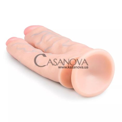 Основне фото Подвійний фалоімітатор EasyToys Double Dildo тілесний 15 см