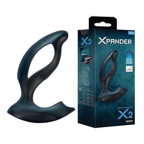 Основное фото Массажёр простаты JoyDivision Xpander X2 L чёрный 11,5 см