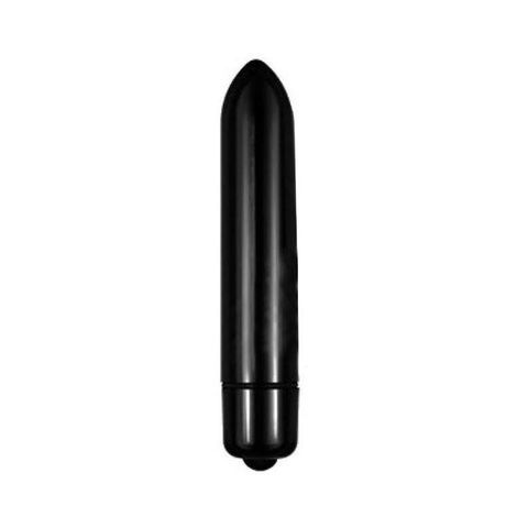 Основне фото Масажер простати з вібрацією LoveToy Silicone Prostate Stud чорний 11,4 см