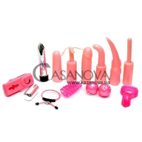 Основне фото Набір секс-іграшок Dirty Dozen рожевий