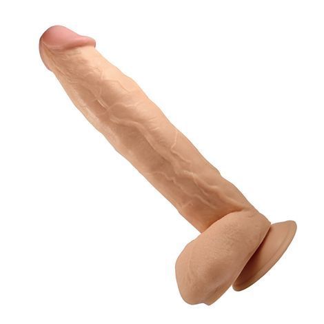Основне фото Реалістичний фалоімітатор на присосці для фістингу Lovetoy 11" Legendary King Sized Realistic Dildo тілесний 29,5 см