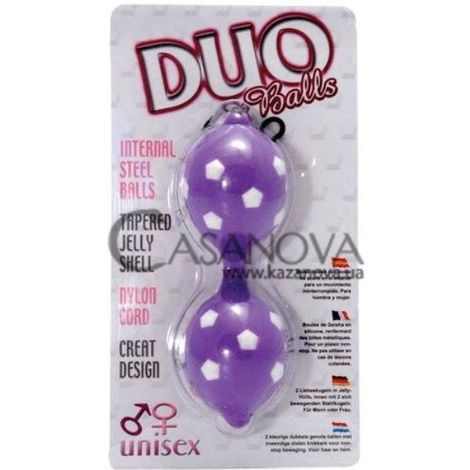 Основное фото Вагинальные шарики Duo Balls фиолетовые