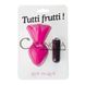 Дополнительное фото Анальная вибропробка Love To Love Tutti Frutti розовая 8,8 см