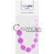 Дополнительное фото Анальная цепочка Thai Toy Beads фиолетовая 30 см