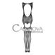 Дополнительное фото Комбинезон Obsessive Bodystocking F236 женский чёрный