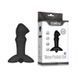 Додаткове фото Масажер простати з вібрацією LoveToy Silicone Prostate Stud чорний 11,4 см