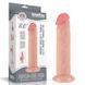 Дополнительное фото Реалистичный фаллос на присоске Lovetoy 8'' Sliding Skin Dual Layer Dong телесный 20 см