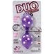 Дополнительное фото Вагинальные шарики Duo Balls фиолетовые