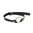Кляп Leather O-Ring Gag Smooth чёрный