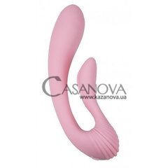 Основне фото Rabbit-вібратор Femintimate Dual Massager рожевий 18 см