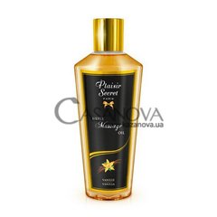 Основное фото Массажное масло Plaisir Secret Huile Massage Oil Vanilla ванильное 250 мл