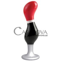 Основное фото Полая керамическая пробка Ceramix No. 3 чёрно-красная 14 см