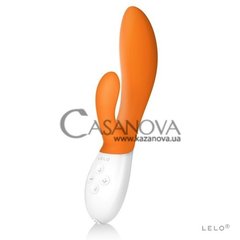 Основное фото Rabbit-вибратор Lelo Ina оранжевый 20 см