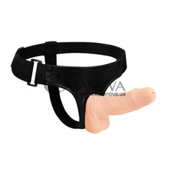 Основное фото Страпон Lybaile Passionate Harness Strap-On Sensual Comfort телесный 15 см