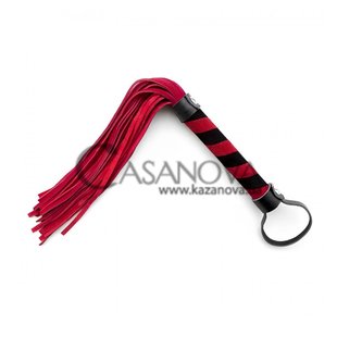 Основное фото Флоггер DS Fetish Leather Flogger M 292001043 красно-чёрный