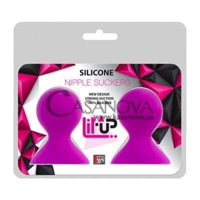 Основне фото Вакуумні помпи для сосків Lit-Up Silicone Nipple Suckers рожеві
