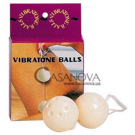 Основное фото Вагинальные шарики Vibratone Balls белые