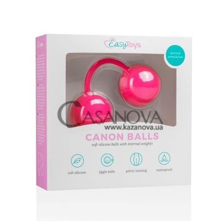 Основне фото Вагінальні кульки EasyToys Canon Balls рожеві