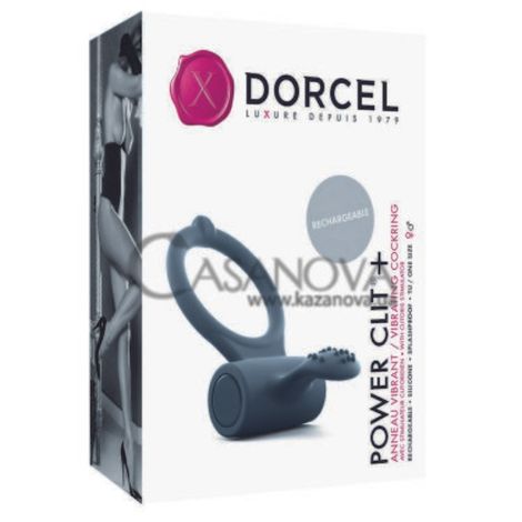 Основное фото Виброкольцо-стимулятор Dorcel Power Clit Plus чёрное