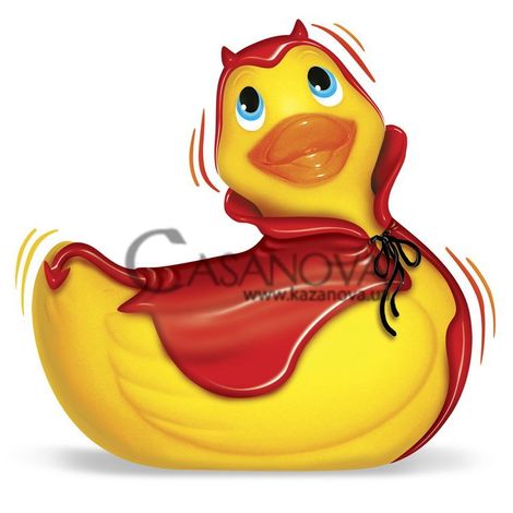 Основное фото Клиторальный вибратор I Rub My Duckie Red Devil жёлтый