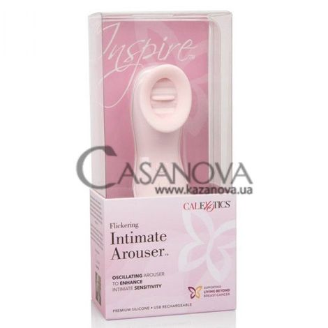 Основное фото Стимулятор клитора Flickering Intimate Arouser розовый 14,6 см