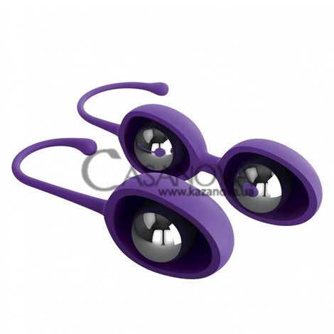 Основное фото Набор вагинальных шариков Kegel Trainer Set фиолетовый
