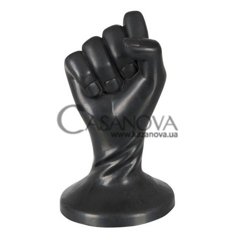 Основное фото Анальный стимулятор для фистинга Fist Plug чёрный 13 см