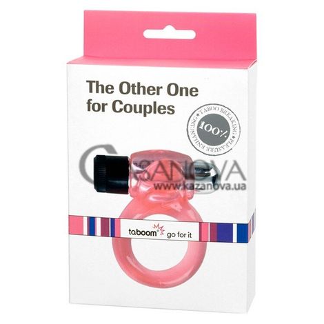 Основное фото Эрекционное виброкольцо The Other One For Couples розовое