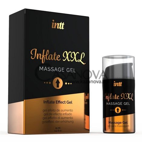 Основное фото Гель для увеличения члена Intt Inflate Massage Gel XXL корица 15 мл