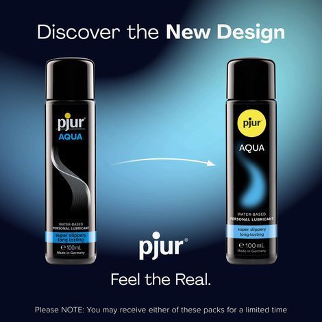 Основне фото Вагінальний лубрикант Pjur Aqua Water-Based Lubricant Super Slippery 100 мл