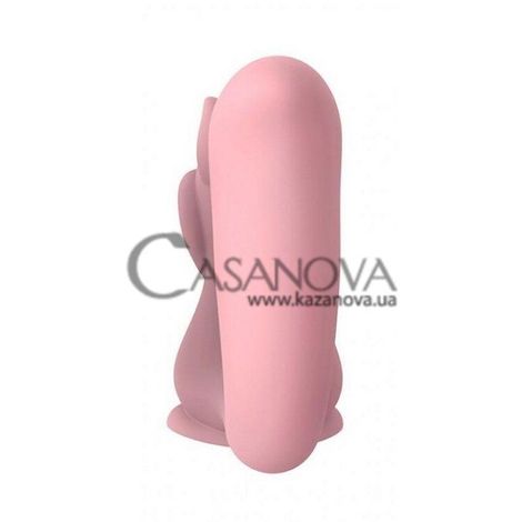 Основное фото Вакуумный вибростимулятор клитора KisToy Miss UU розовый 10,5 см