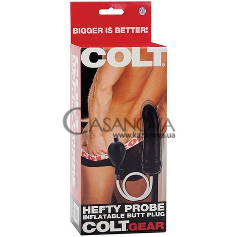 Основное фото Анальная пробка-расширитель Colt Hefty Probe чёрная 16,5 см