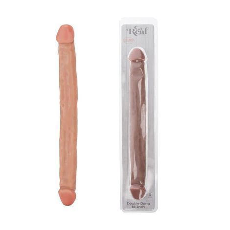 Основне фото Двосторонній фалоімітатор ToyJoy Double Dong 18 Inch тілесний 45 см