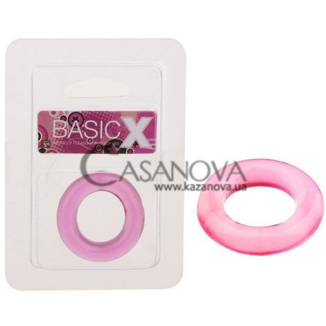 Основне фото Ерекційне кільце BasicX рожеве