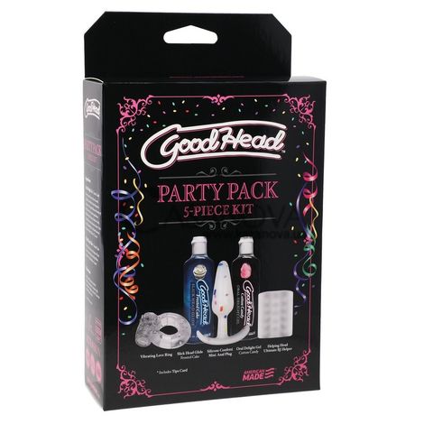 Основне фото Інтимний набір Doc Johnson Good Head Party Pack 5 Piece Kit