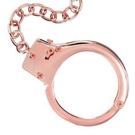 Основне фото Металеві наручники Fetish Tentation Premium Chick Wrist Cuffs золотисті
