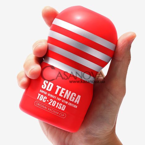 Основне фото Мінімастурбатор Tenga SD Original Vacuum Cup червоний