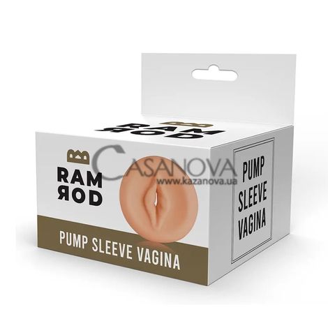 Основне фото Насадка на помпу вагіна Dream Toys Ramrod Pump Sleeve Vagina тілесна