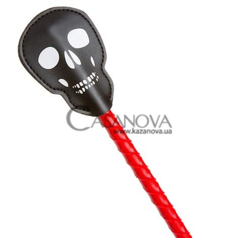 Основне фото Стек DS Fetish Skull Crop Stripe червоно-чорний