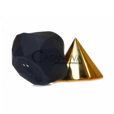 Основне фото Вакуумний стимулятор Diamond Air Massager чорний 11 см